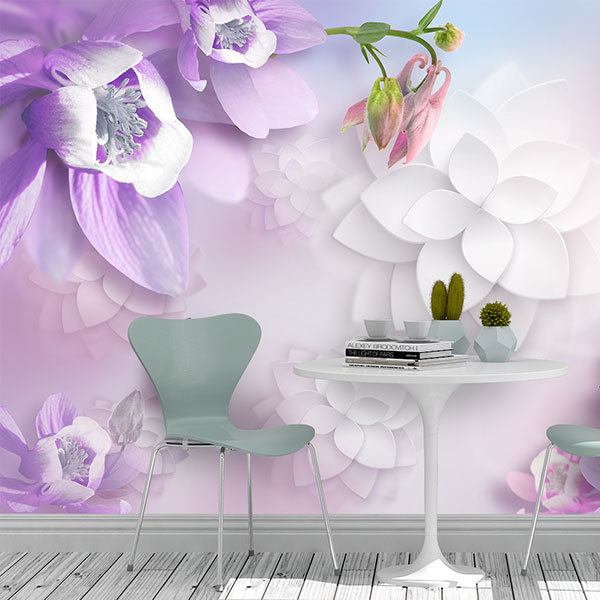 Fototapeten: Violette Blüten 0