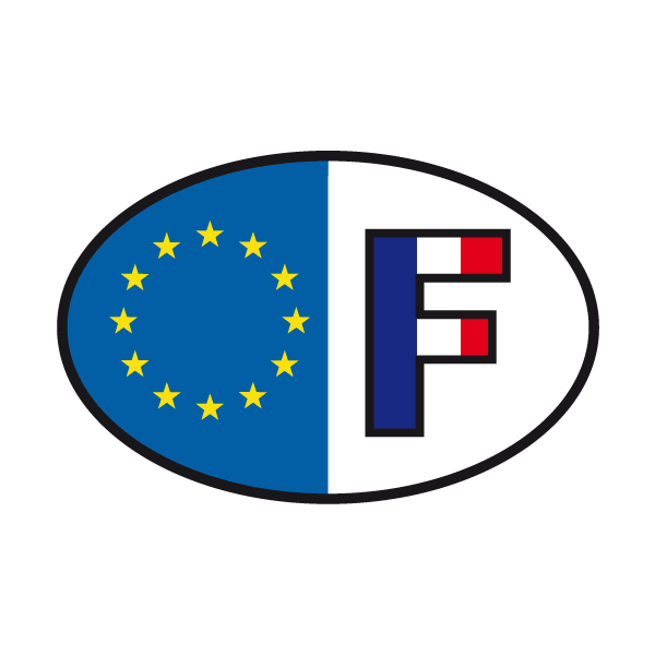 Aufkleber: France