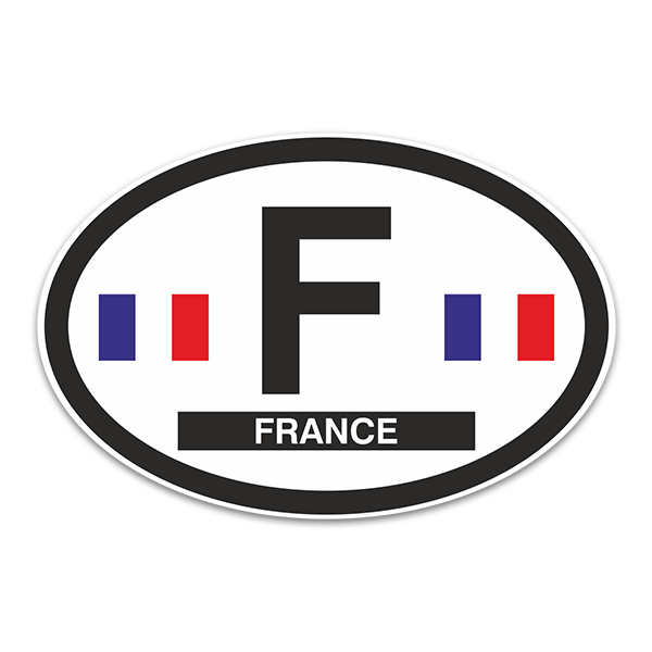 Aufkleber: France