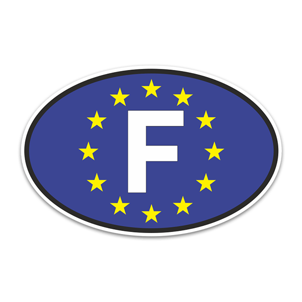 Aufkleber: France