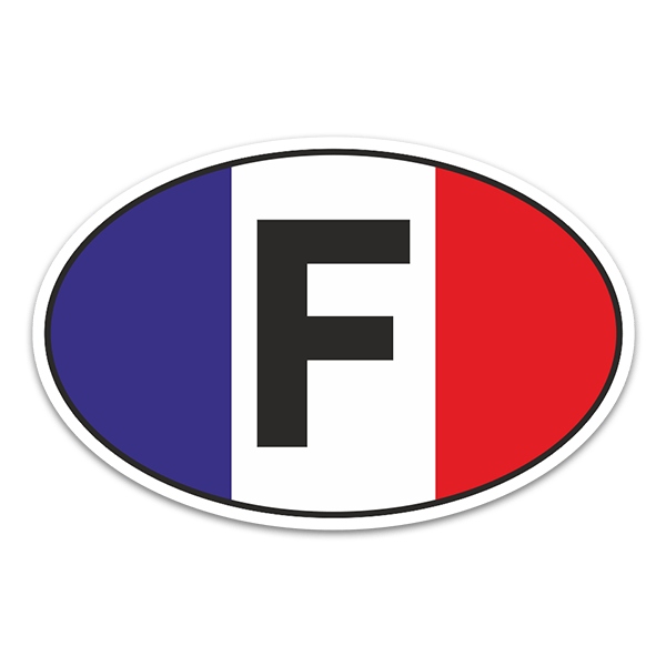 Aufkleber: France