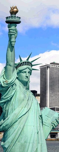 Wandtattoos: Statue of Liberty