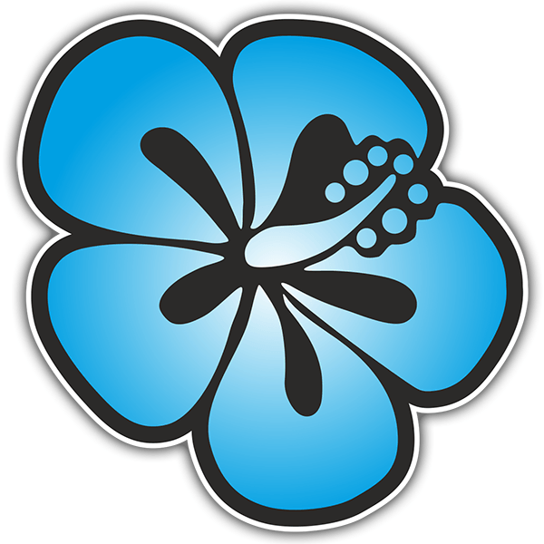 Wandtattoos: Blue Power