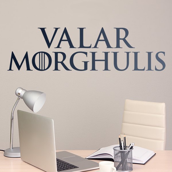 Wandtattoos: Valar Morghulis