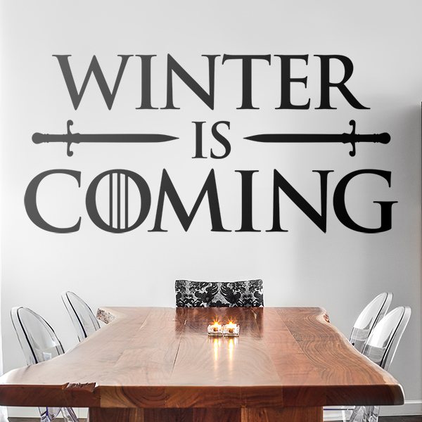 Wandtattoos: Winter is coming