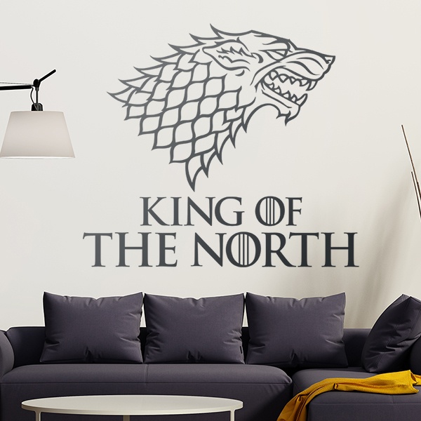 Wandtattoos: King of the North
