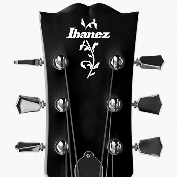 Aufkleber: Ibanez Gitarre 