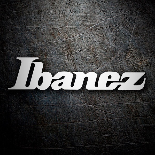 Aufkleber: Gitarre  Ibanez-Emblem