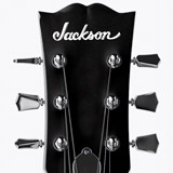 Aufkleber: Jackson Gitarre 2