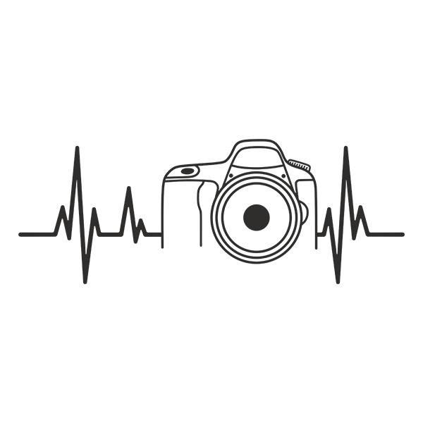 Wandtattoos: Elektrokardiogrammfotografie