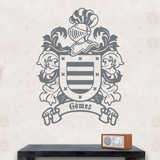 Wandtattoos: Heraldisches Wappen Gómez 2
