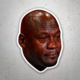 Aufkleber: Michael Jordan Tränen 3