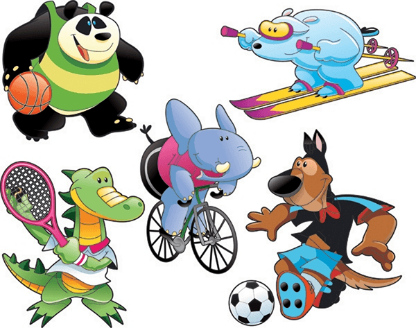 Kinderzimmer Wandtattoo: Sports