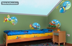 Kinderzimmer Wandtattoo: Das Lustige Flugzeug 4