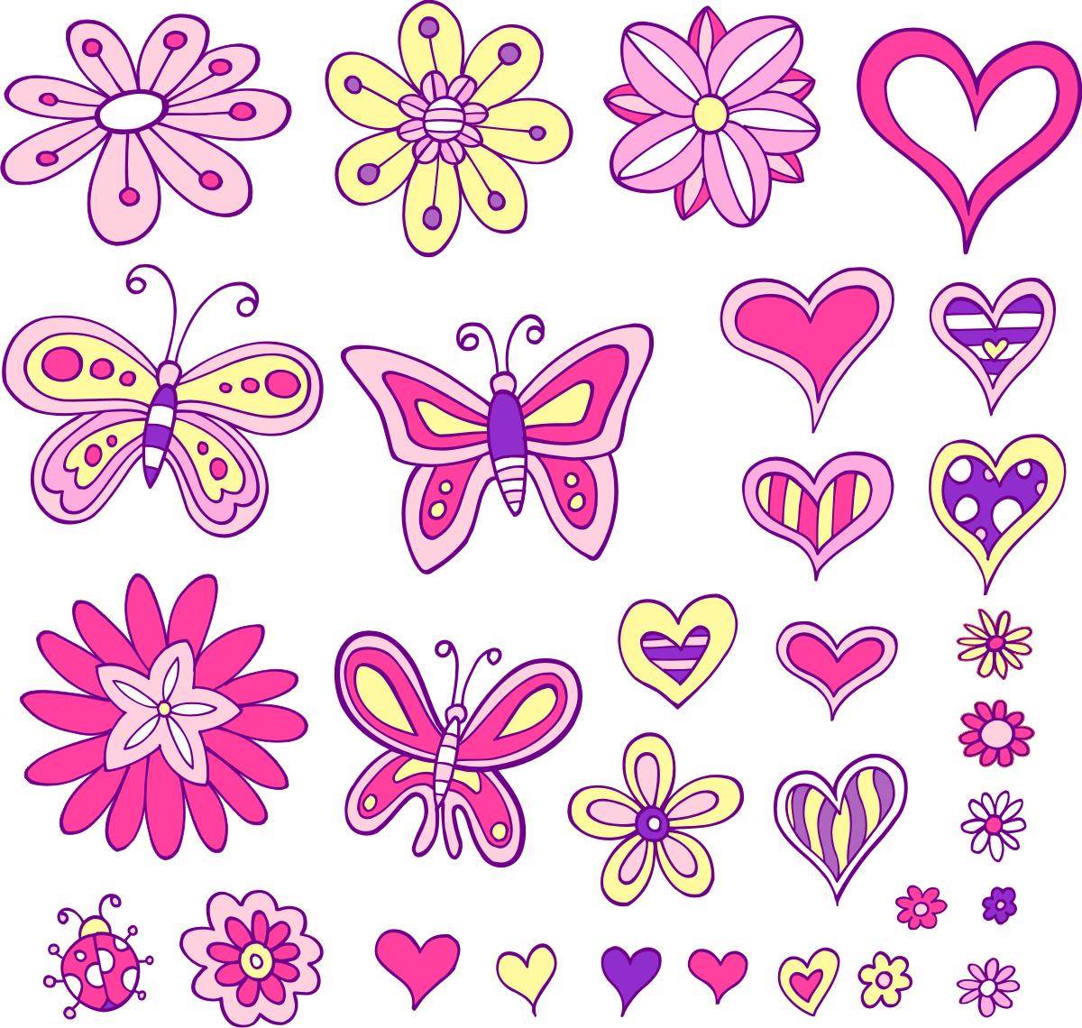 Kinderzimmer Wandtattoo: Love