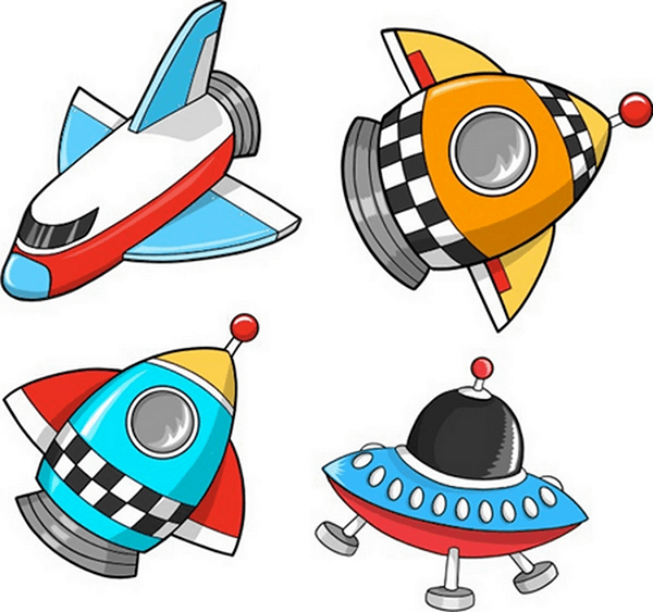 Kinderzimmer Wandtattoo: Space 2