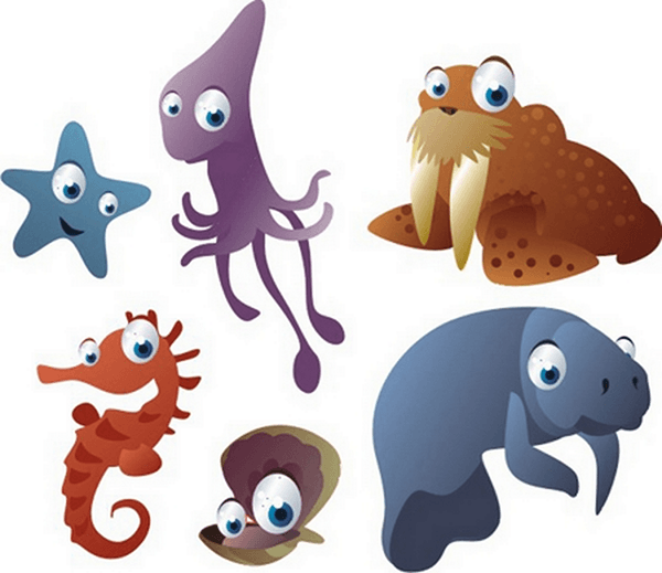 Kinderzimmer Wandtattoo: Aquarium 9
