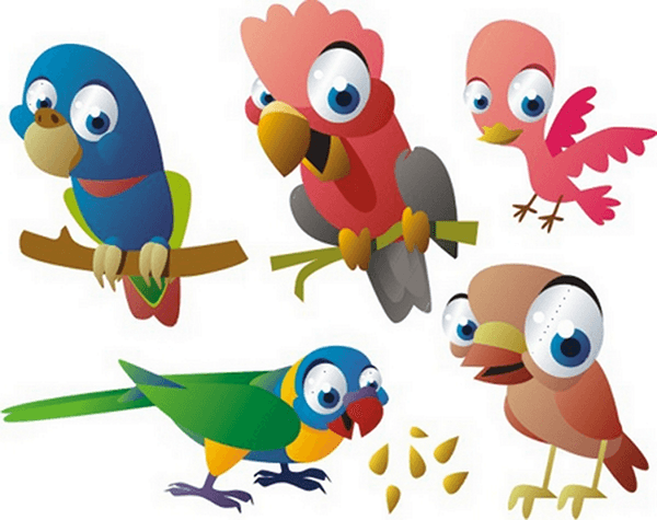 Kinderzimmer Wandtattoo: Birds 5