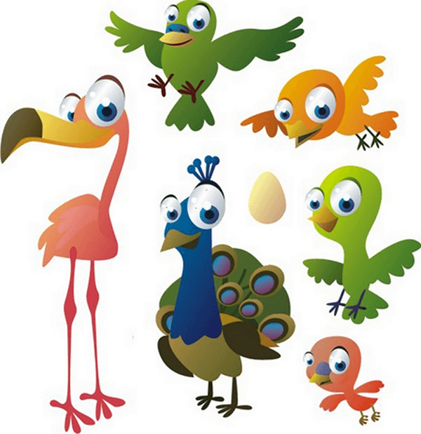 Kinderzimmer Wandtattoo: Birds 7