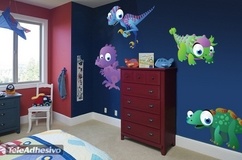 Kinderzimmer Wandtattoo: Dinosaurier-Set 3