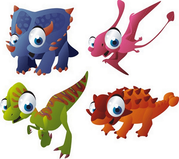 Kinderzimmer Wandtattoo: Dinosaurs 3