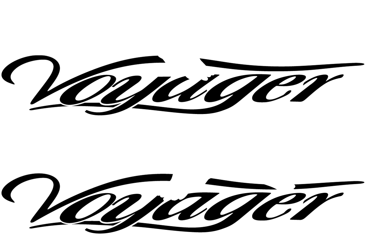 Aufkleber: Voyager