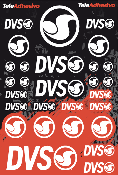 Aufkleber: DVS kit color