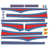 Aufkleber: Lancia Delta Integrale Martini Racing – World Rall 3