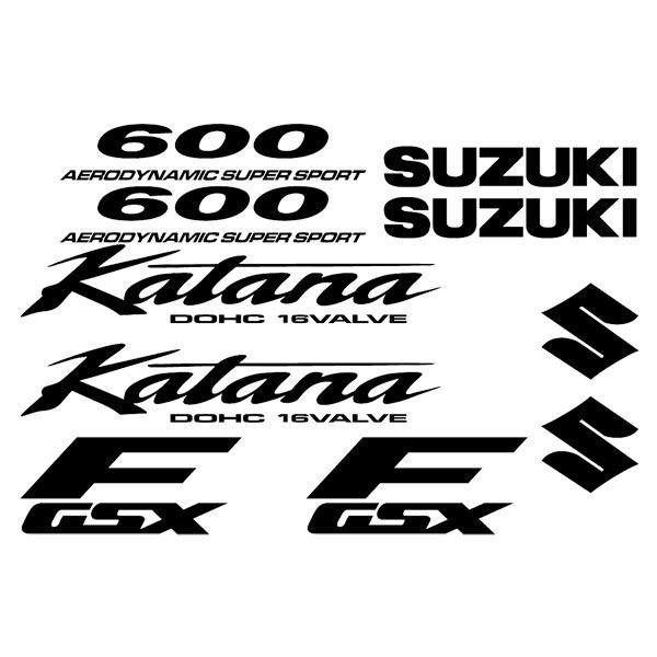 Aufkleber: Katana 600 1998