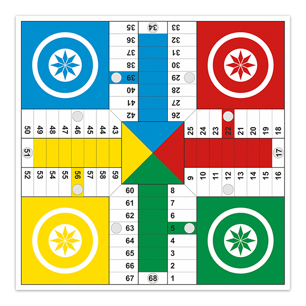 Wandtattoos: Wandtattoo für Ikea Lack Parchis