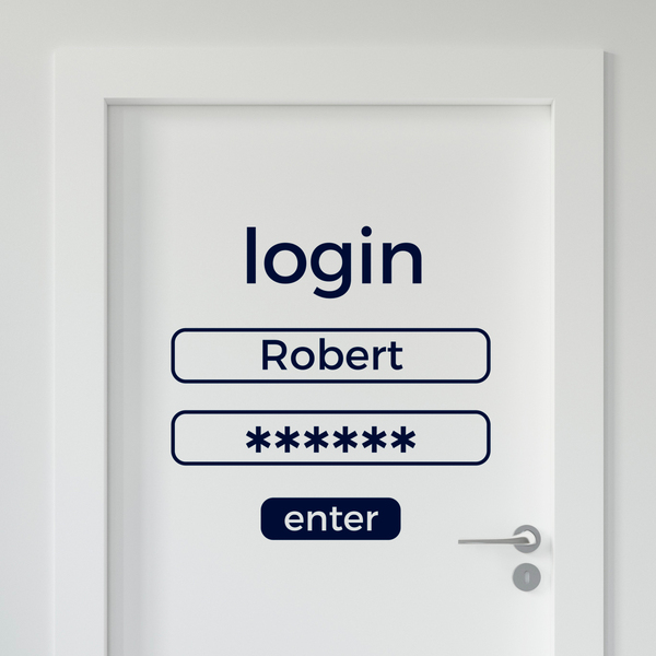 Wandtattoos: Benutzerdefinierte Login