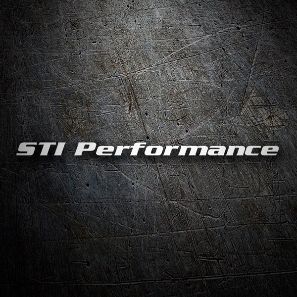 Aufkleber: STI Performance