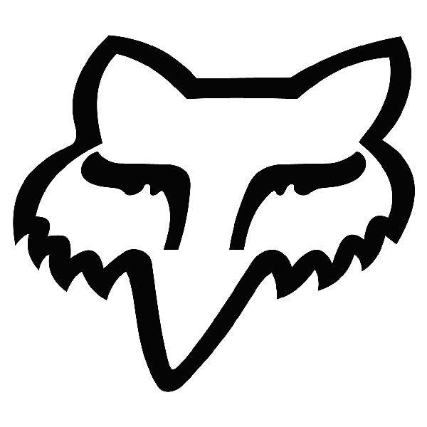 Aufkleber: Fuchs-Logo