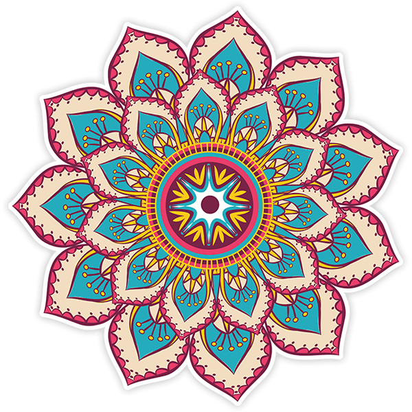 Wandtattoos: Hindu-Mandala