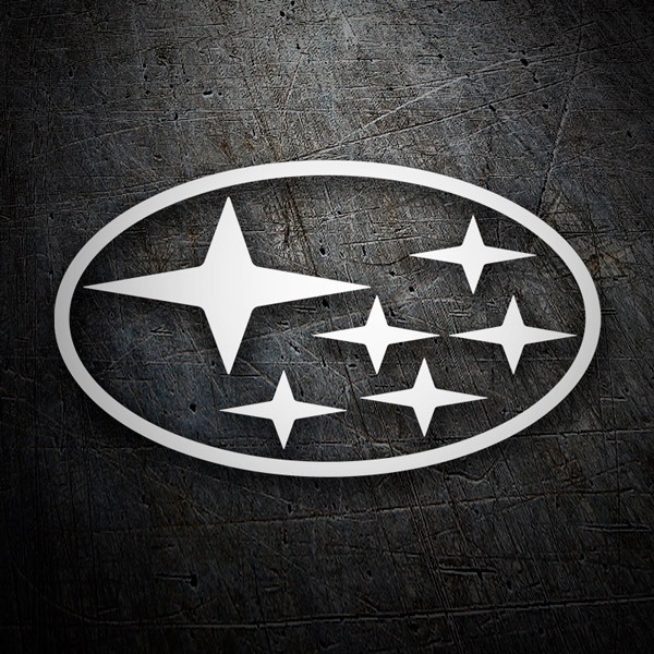 Aufkleber: Logo Subaru
