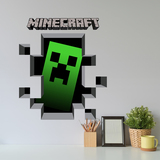 Wandtattoos: Minecraft 3D 1 3