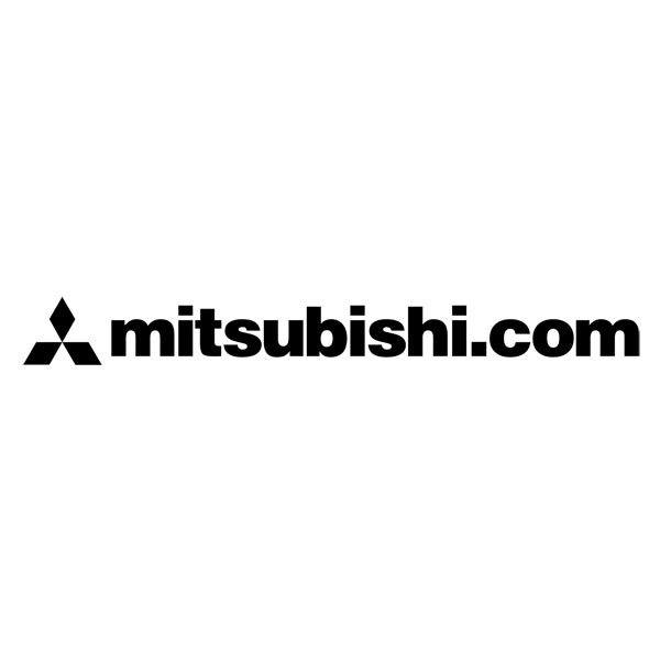 Aufkleber: Mitsubishi.com