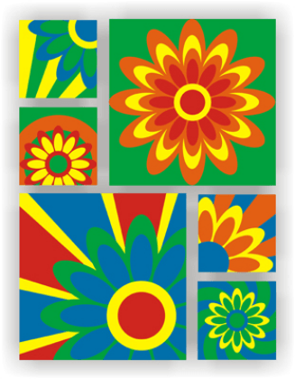 Wandtattoos: Blumen