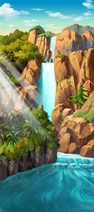 Wandtattoos: Waterfall