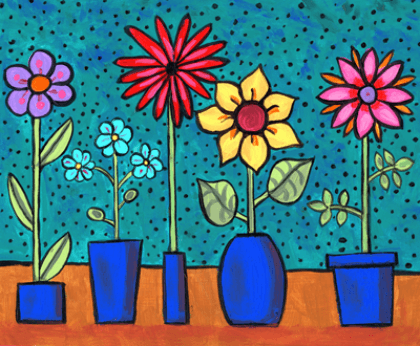 Wandtattoos: Blumen