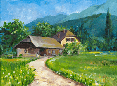 Wandtattoos: Ferienhaus