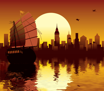 Wandtattoos: Stadt