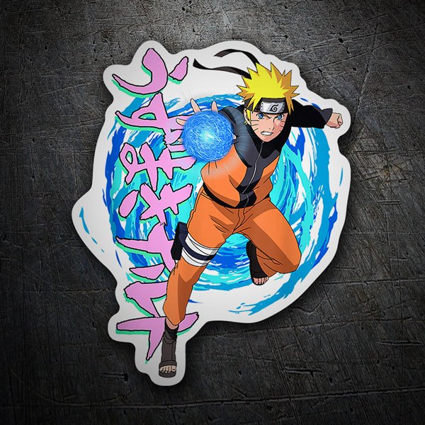 Aufkleber: Naruto Rasengan