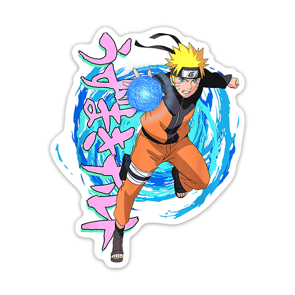 Aufkleber: Naruto Rasengan