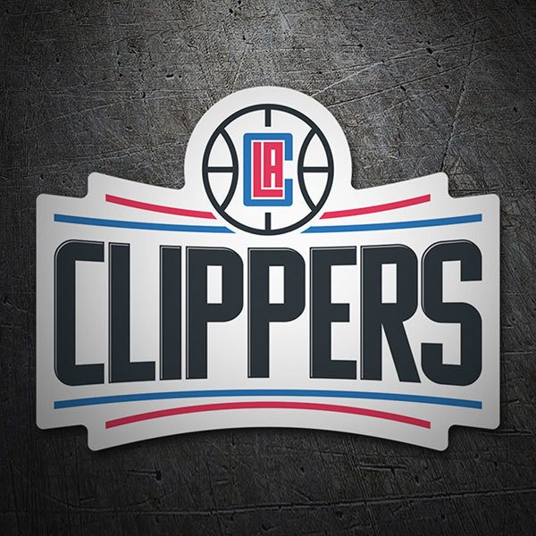 Aufkleber: NBA - Los Angeles Clippers schild