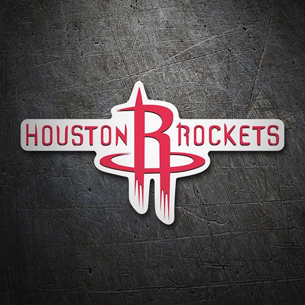 Aufkleber: NBA - Houston Rockets Schild
