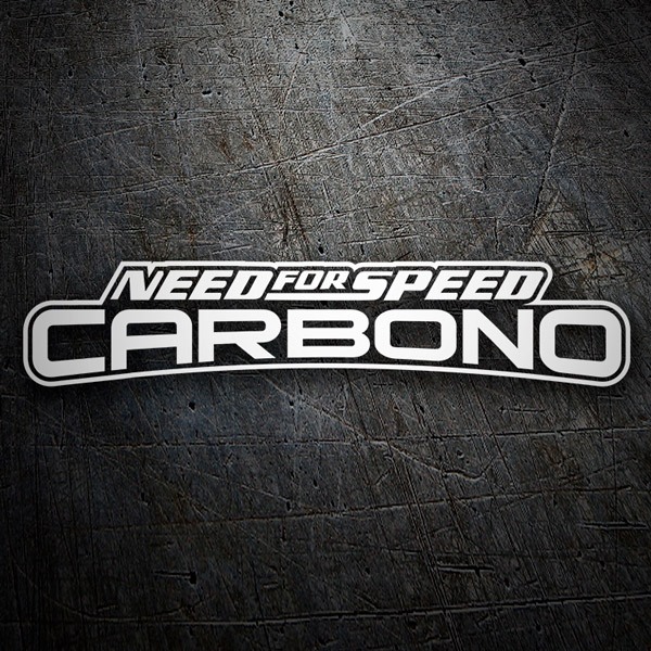 Aufkleber: Need for Speed Carbono