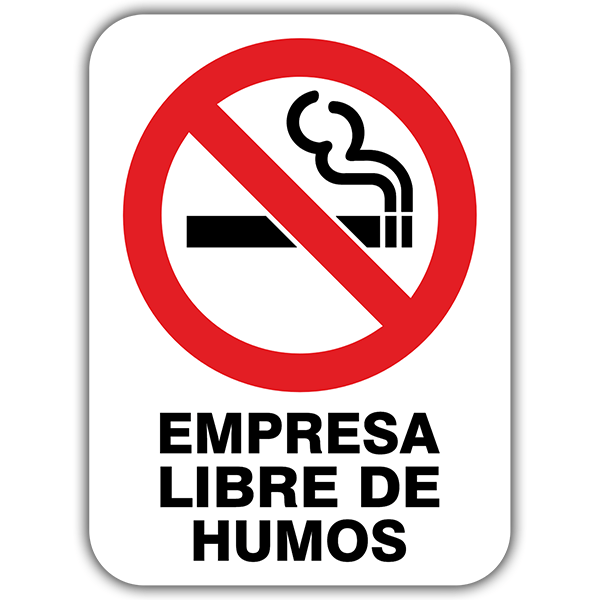 Aufkleber: No smoking 3