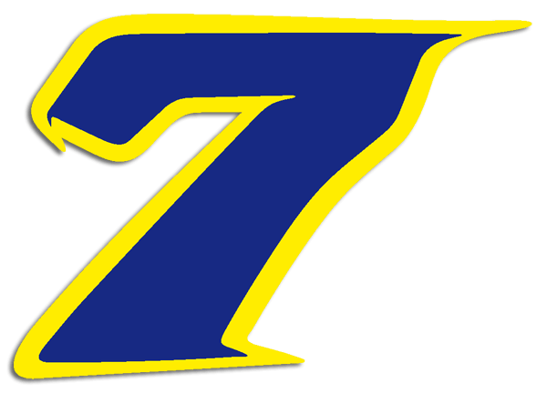 Aufkleber: Number 7