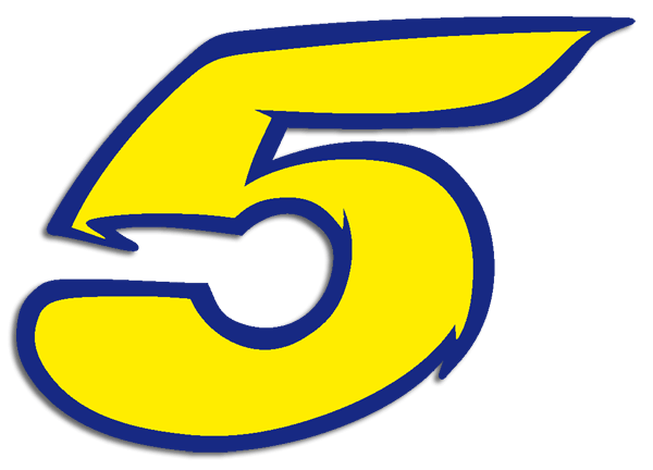 Aufkleber: Number 5